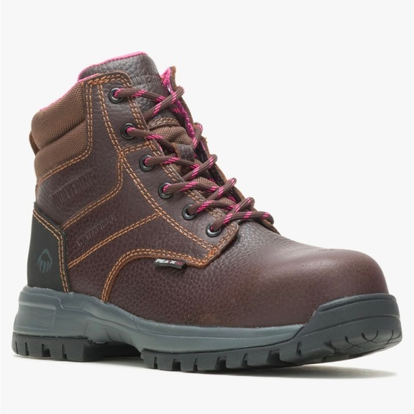Wolverine Shoes - Wolverine Women's Piper Waterproof Composite Toe 6 " Construction Boot